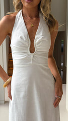Larna Maxi Dress - White