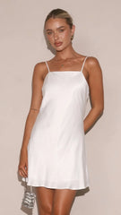 Laura Mini Dress - White