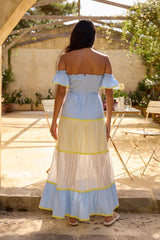 Lillis and Lemons Maxi Dress Blue