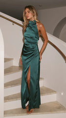 Cara Maxi Dress - Teal