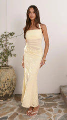 Gabi Maxi Dress - Yellow