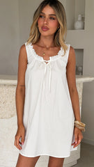 Maddy Mini Dress - White