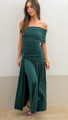 Desire Maxi Dress - Teal