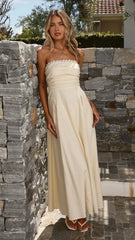 Salina Maxi Dress - Yellow