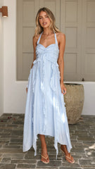 Nadine Maxi Dress - Blue