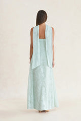 Flirt With Fire Maxi Dress Sage