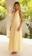 Tiana Maxi Dress - Yellow