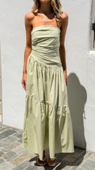 Nia Maxi Dress - Sage