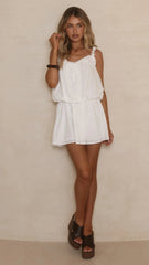Brittany Mini Dress - White