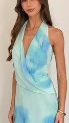 Revi Maxi Dress - Blue