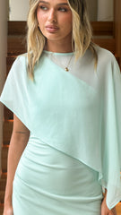 Francesca Maxi Dress - Aqua