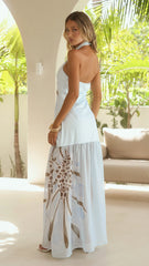 Bryla Maxi Dress - Ocean Breeze