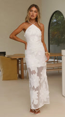 Colette Lace Maxi Dress - White