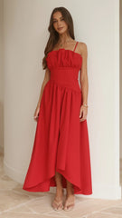 Ember Maxi Dress - Red