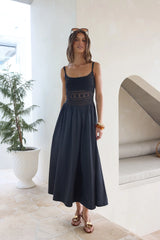 Heat Wave Maxi Dress Black