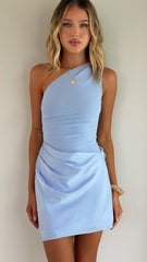 Sierra Mini Dress - Blue