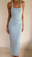 Tahls Maxi Dress - Blue