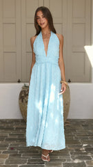 Summah Maxi Dress - Blue