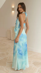 Revi Maxi Dress - Blue