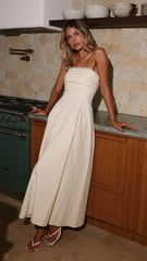 Salina Maxi Dress - Yellow