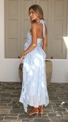 Nadine Maxi Dress - Blue