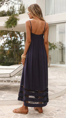 Claire Maxi Dress - Navy