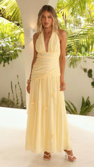 Tiana Maxi Dress - Yellow