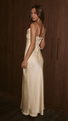 Amora Maxi Dress - Yellow