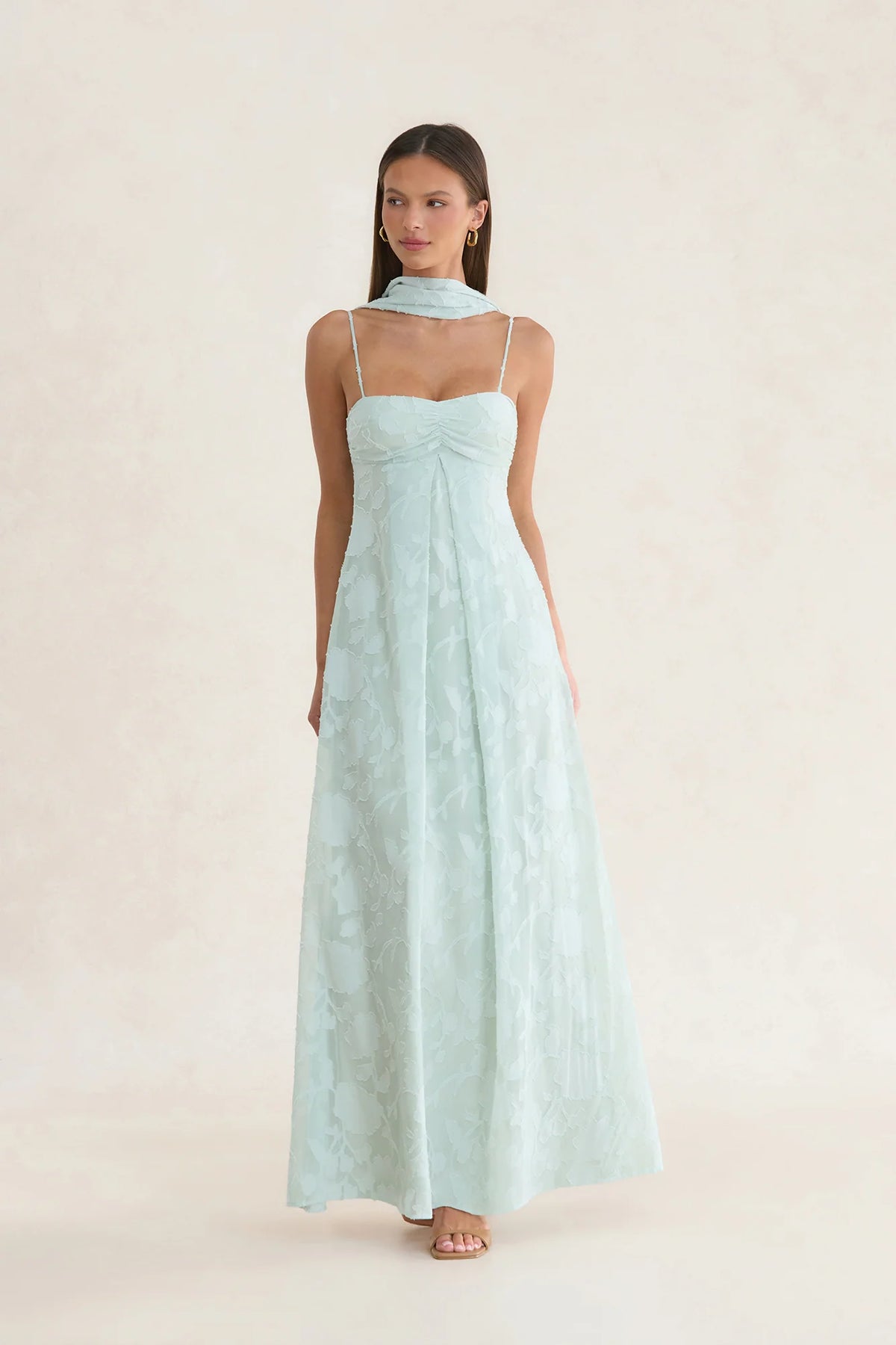 Flirt With Fire Maxi Dress Sage