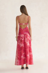 Pirouette Maxi Dress Red