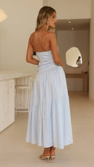 Nia Maxi Dress - Blue