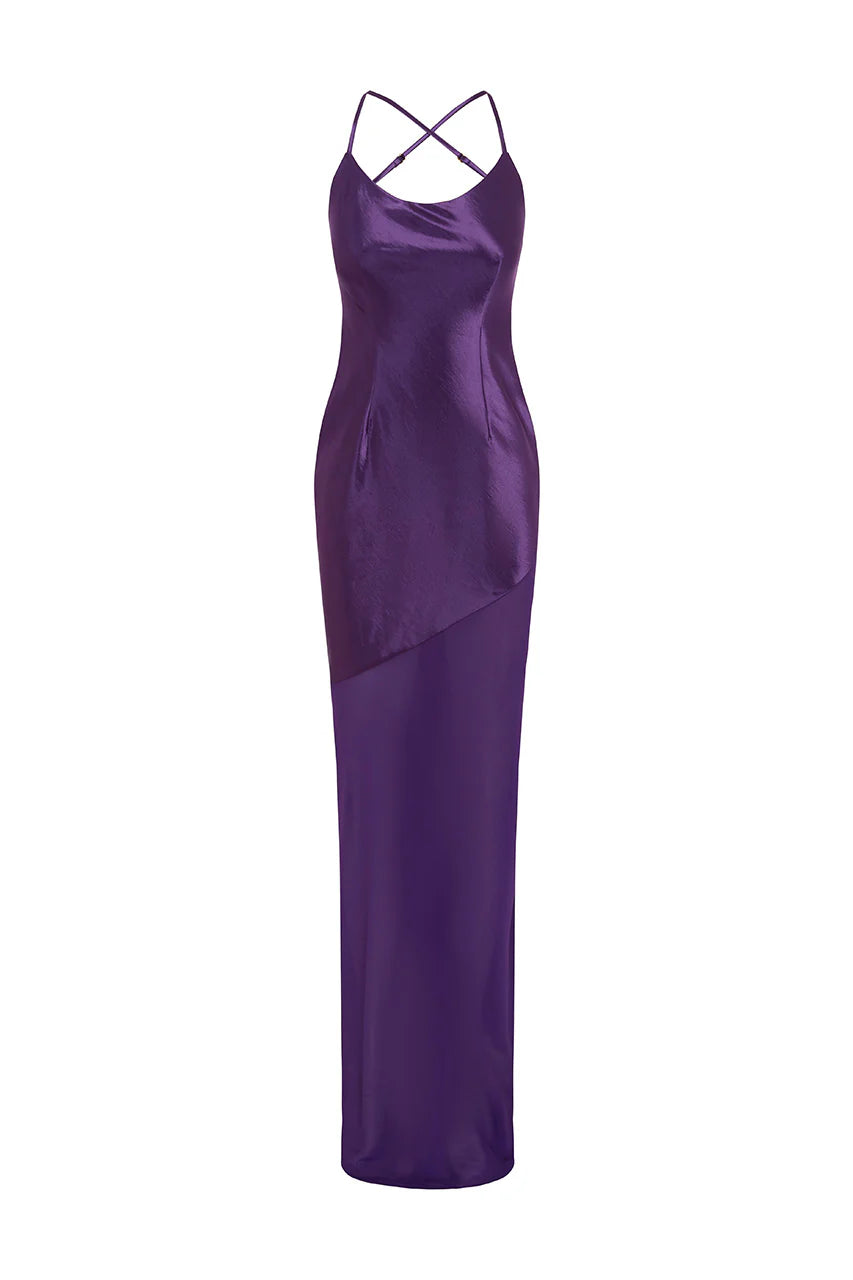 SAMANI MAXI DRESS - PURPLE