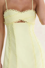 Summer Lane Mini Dress Yellow